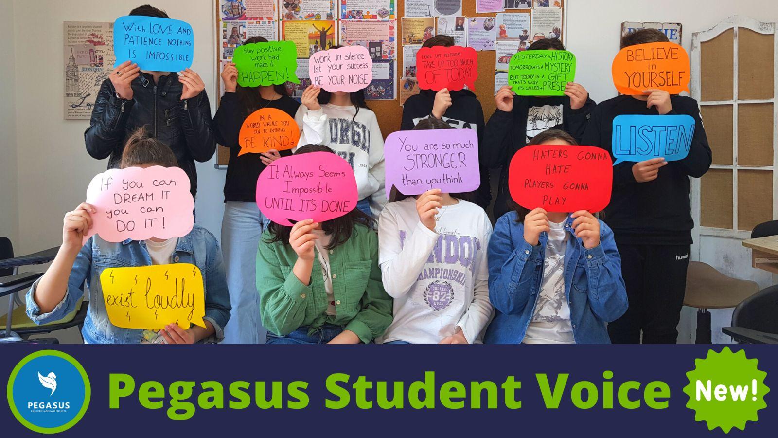 What’s New For Pegasus Student Voice