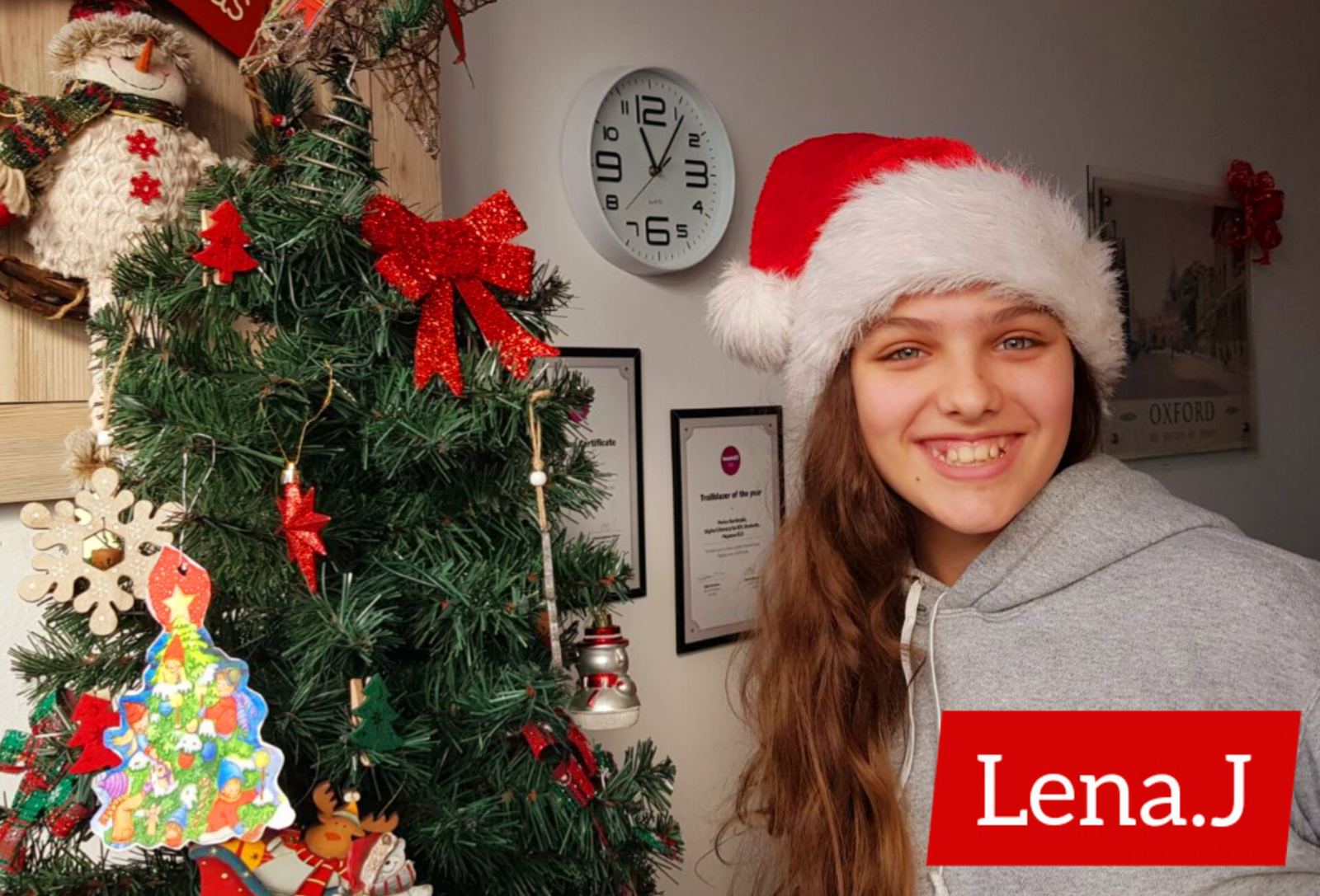 Lena, The 13-Year-Old Young Journalist